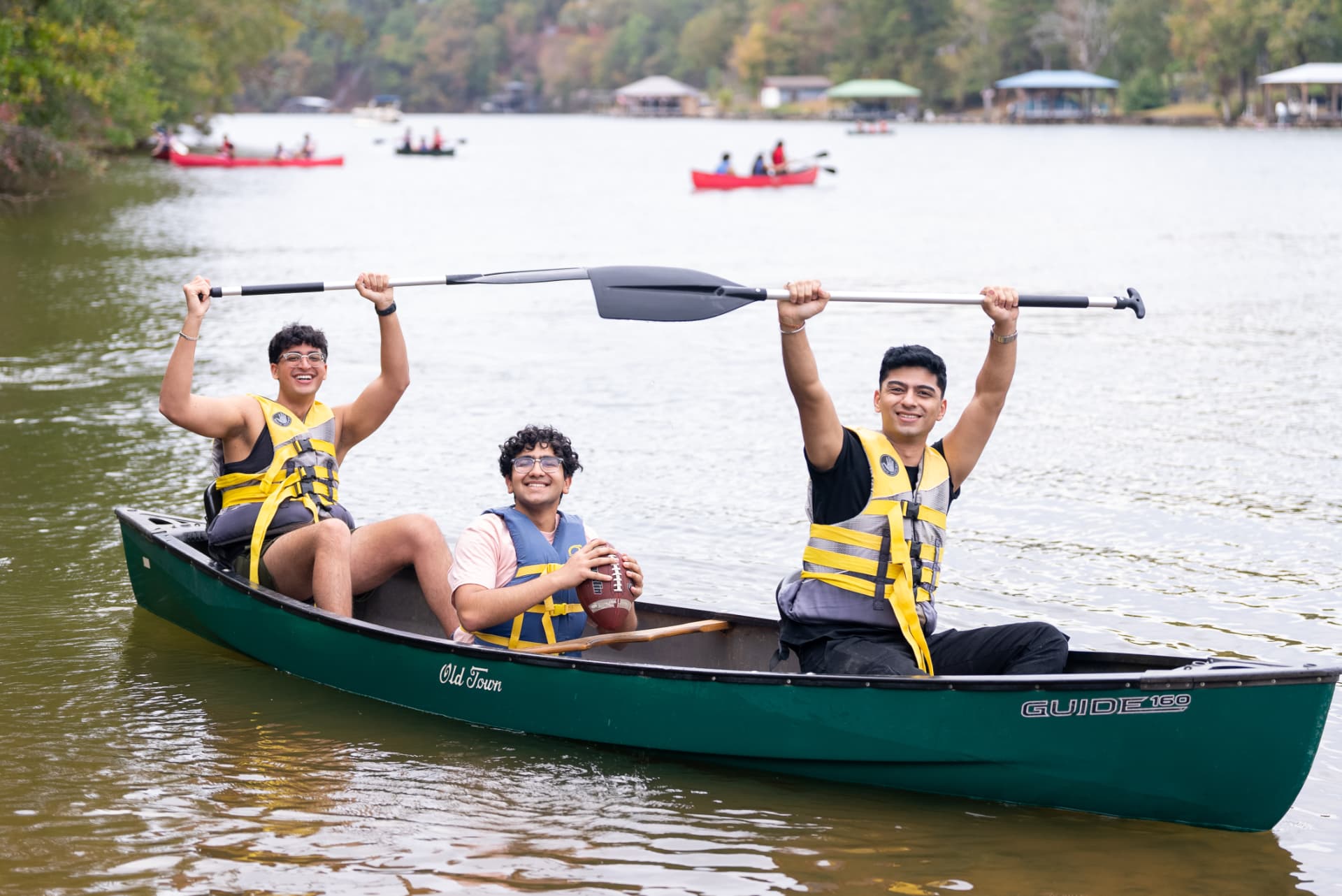 College Retreat moment