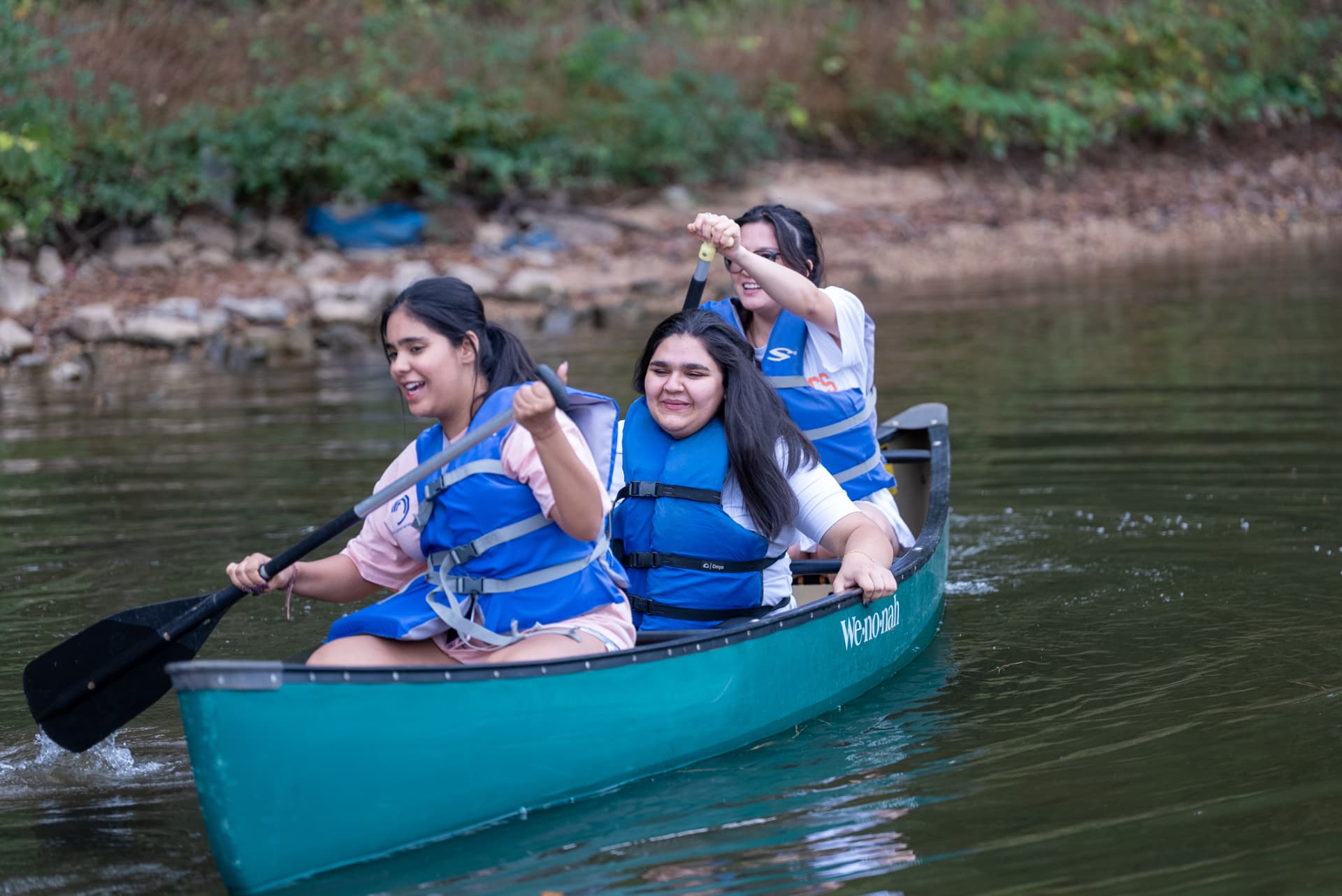 College Retreat moment